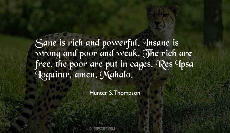 Quotes About Sane And Insane #1584643