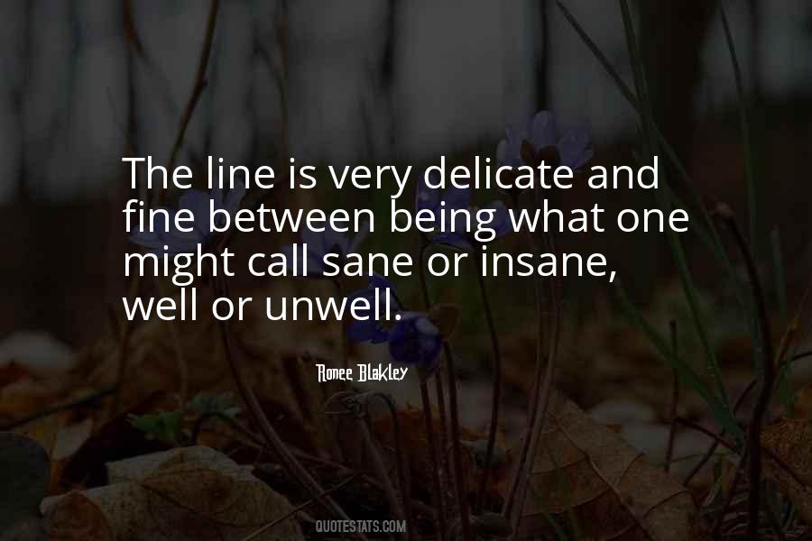Quotes About Sane And Insane #253095