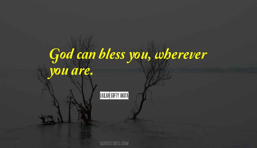 Quotes About God Blessings #335376