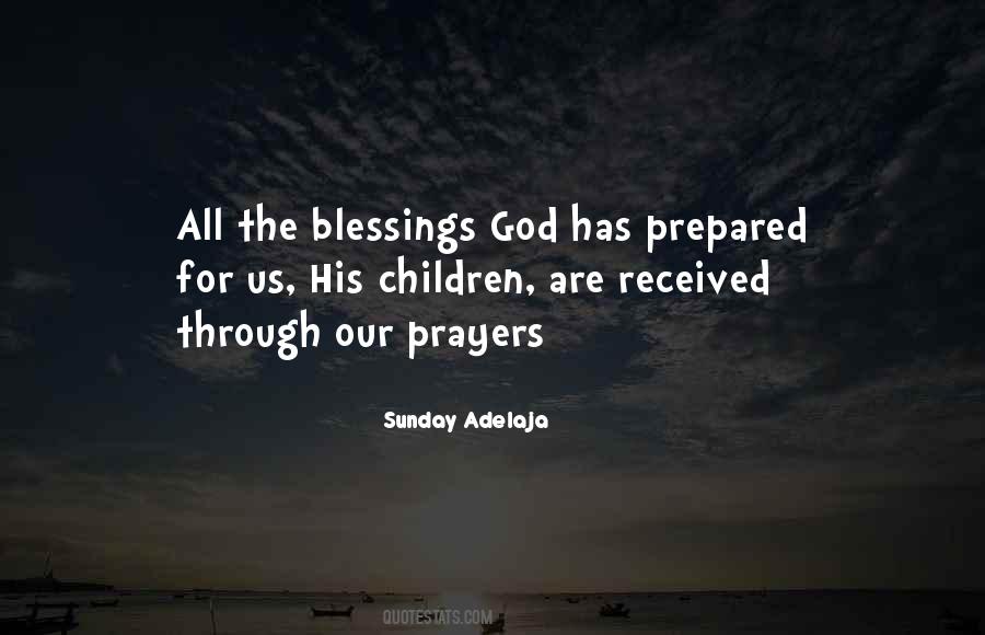 Quotes About God Blessings #372725