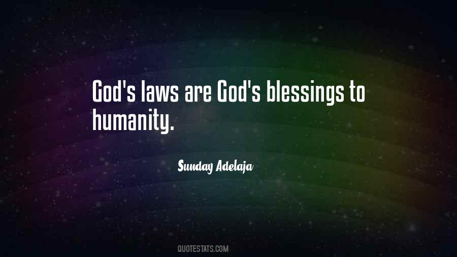 Quotes About God Blessings #56115