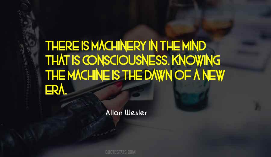Quotes About New Machinery #803581