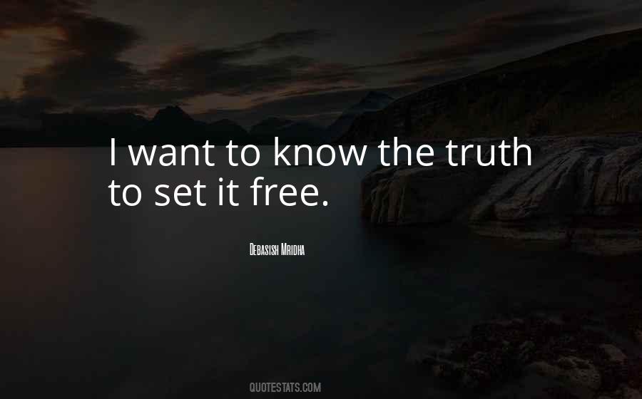 Quotes About Know The Truth #1168696