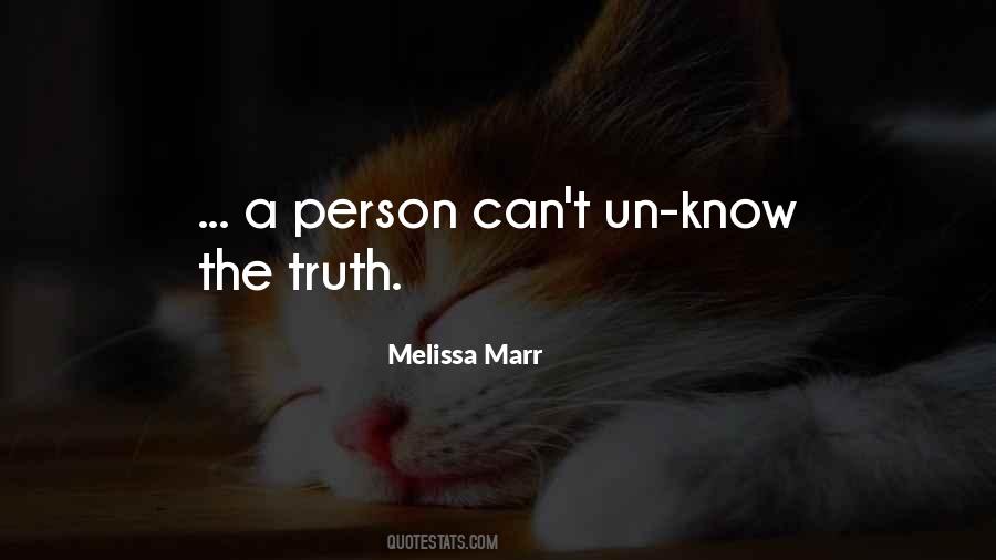 Quotes About Know The Truth #1276788