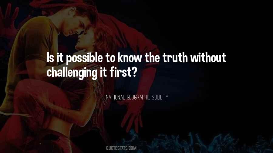 Quotes About Know The Truth #1276928