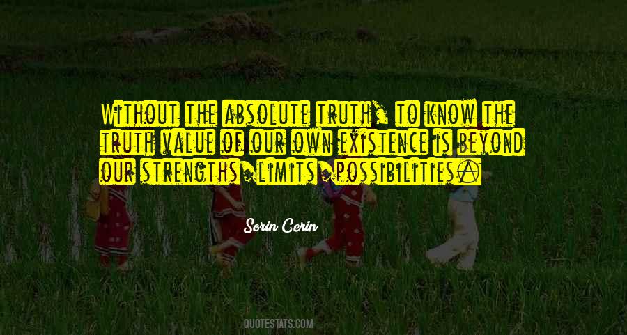 Quotes About Know The Truth #1707525