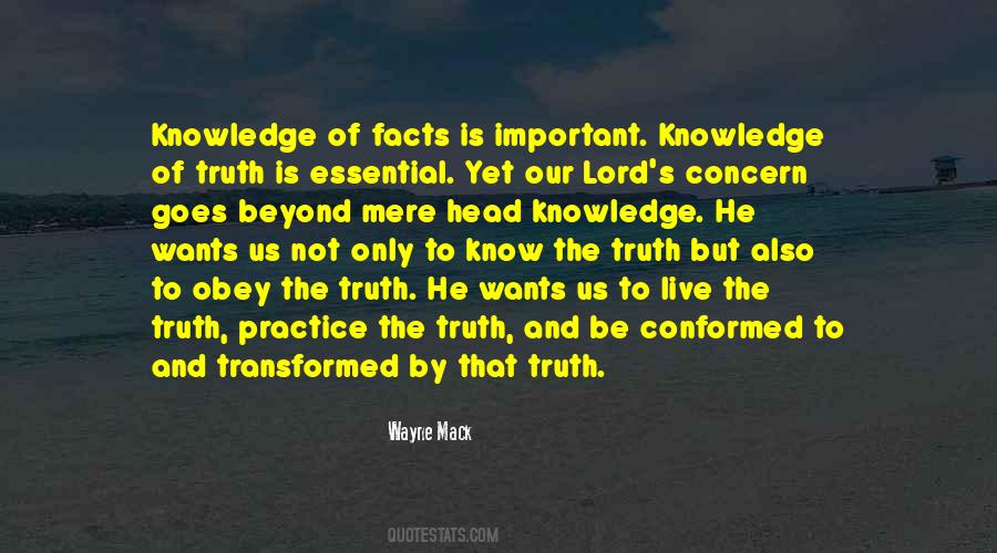 Quotes About Know The Truth #1855741