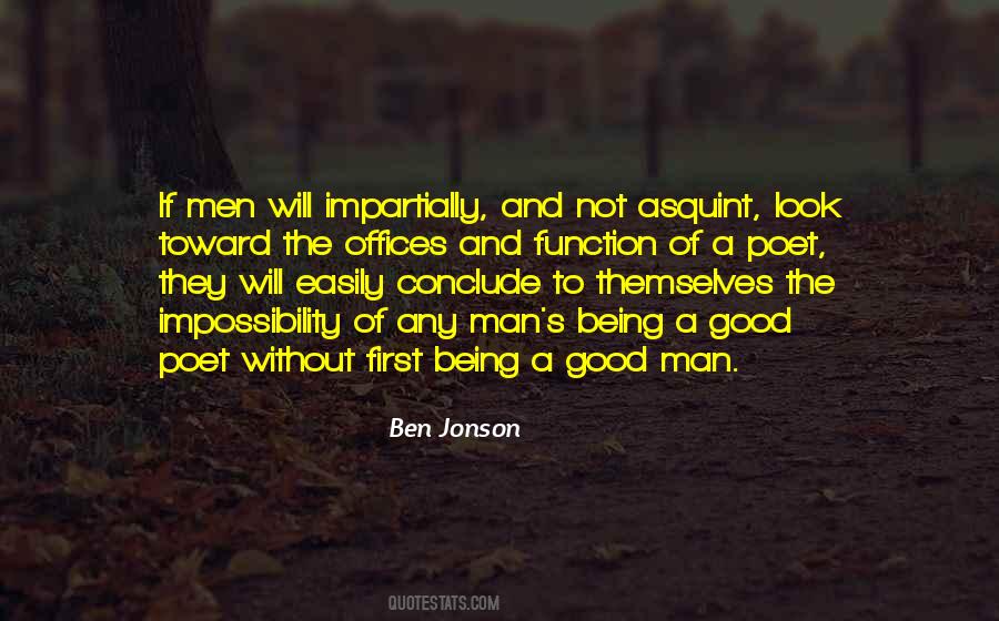Quotes About Being A Good Man #375486