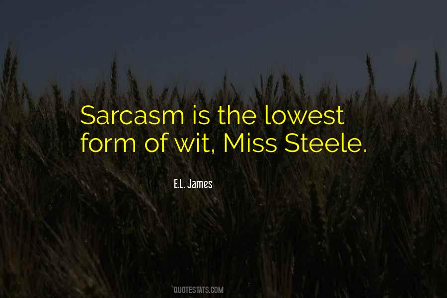 Quotes About Sarcasm #1705772
