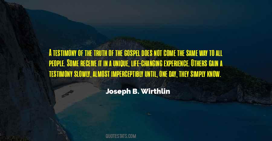 Gospel Truth Quotes #563606