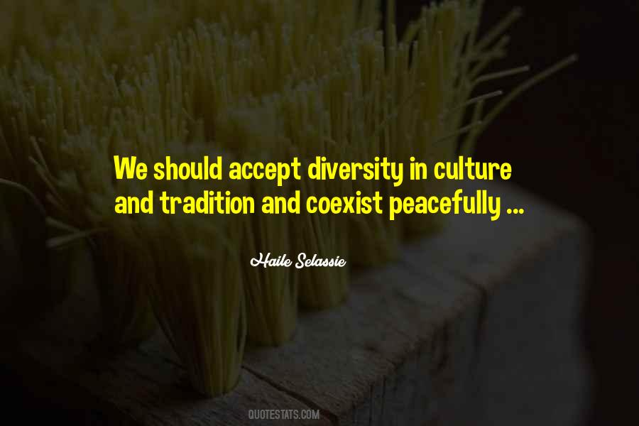 Quotes About Tradition And Culture #1790370