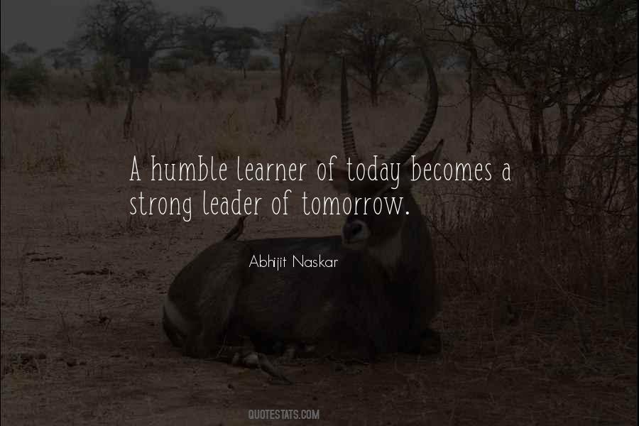 Quotes About Humble Leadership #1736196