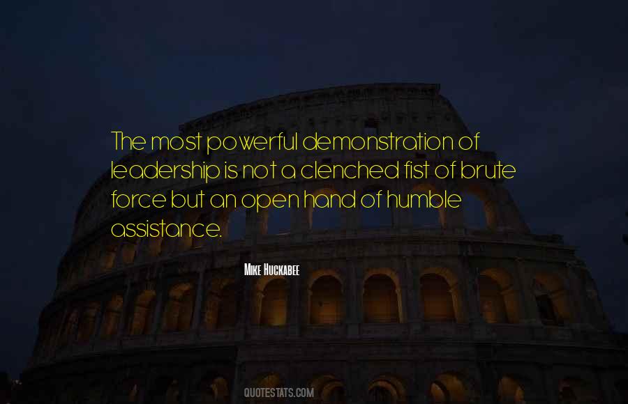 Quotes About Humble Leadership #406637 Quotes About Humble Leadership #406637