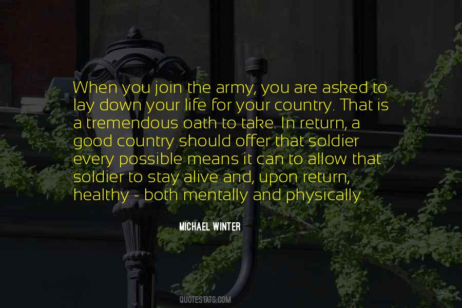 Quotes About Army Life #790893