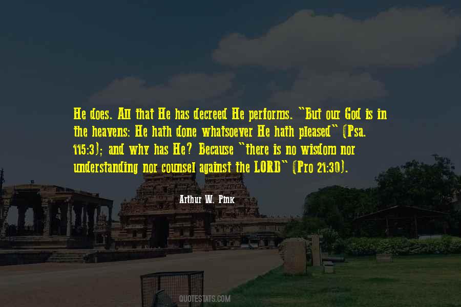 Lord Our God Quotes #168235