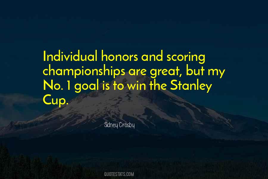 Quotes About Stanley Cup #1049061