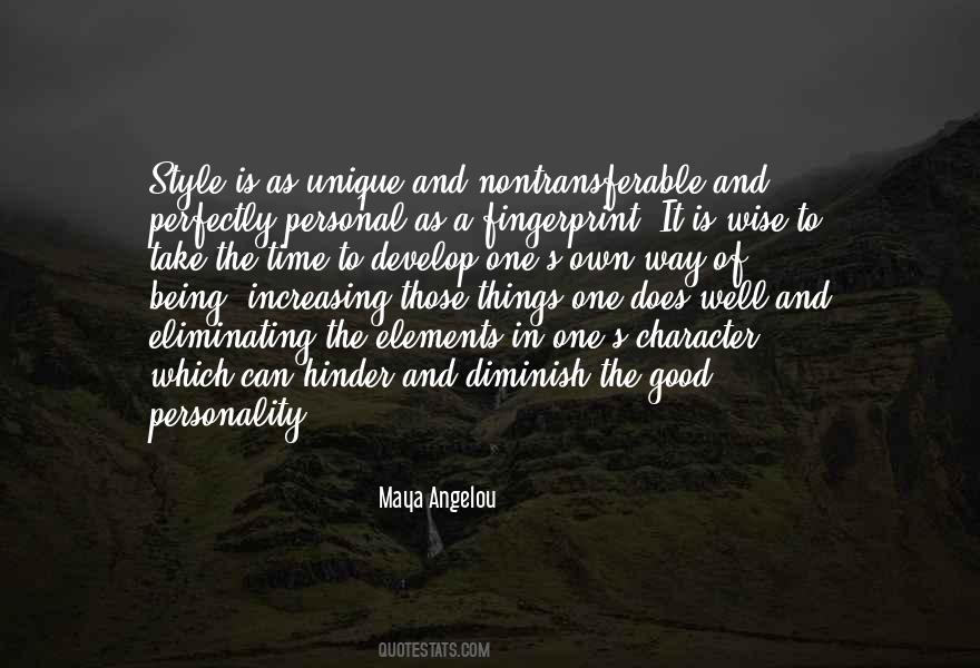 Quotes About Style And Personality #603221