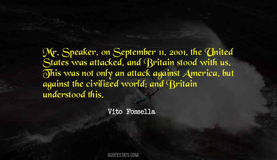 Quotes About September 11 2001 #886169