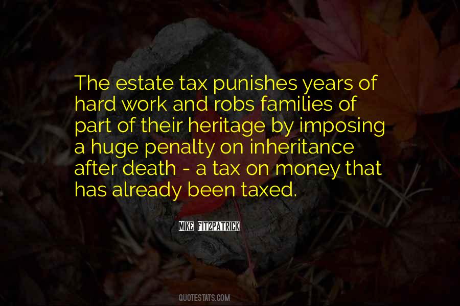 Quotes About Estate Tax #135236