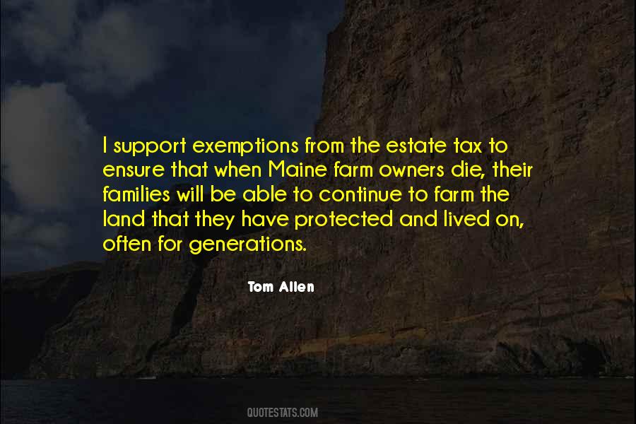Quotes About Estate Tax #153876