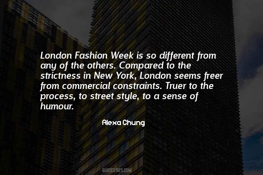 Quotes About Fashion Week #1292467