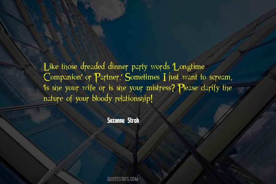 Dinner Party Quotes #1035963