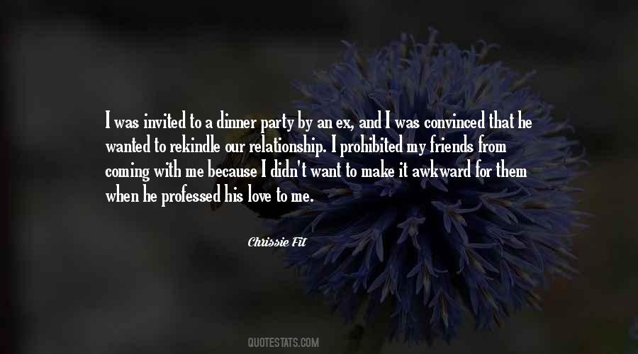 Dinner Party Quotes #1205846