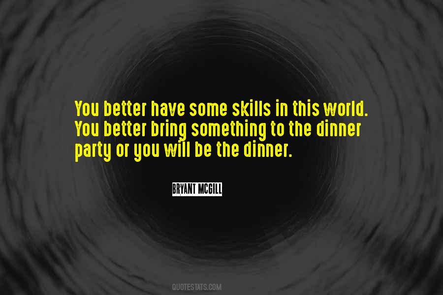 Dinner Party Quotes #175863