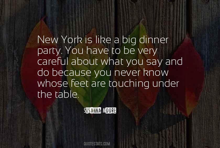 Dinner Party Quotes #197500