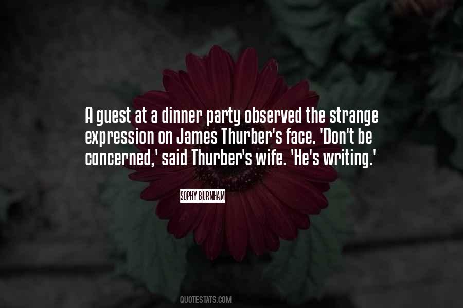 Dinner Party Quotes #248560