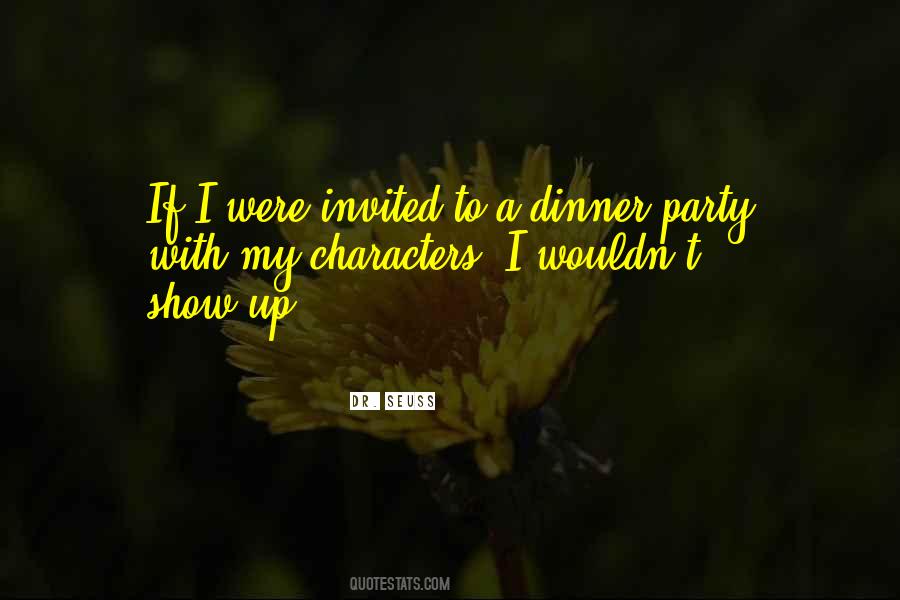 Dinner Party Quotes #534743