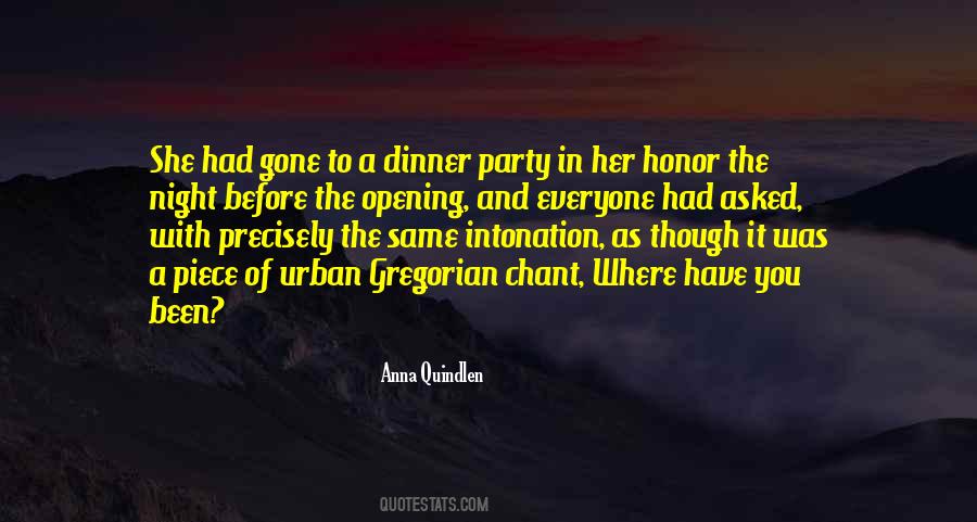 Dinner Party Quotes #841025