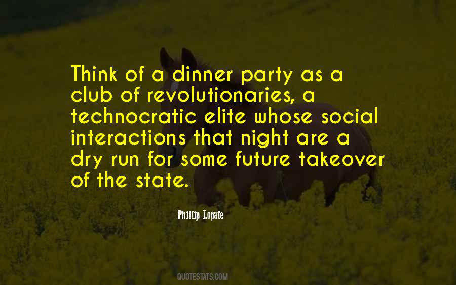 Dinner Party Quotes #946225