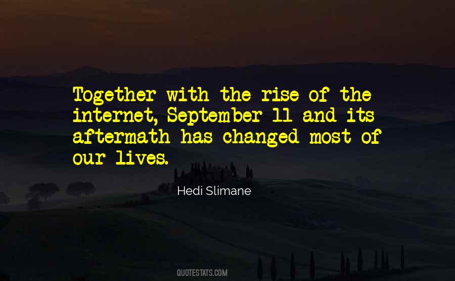 Quotes About Aftermath #419057