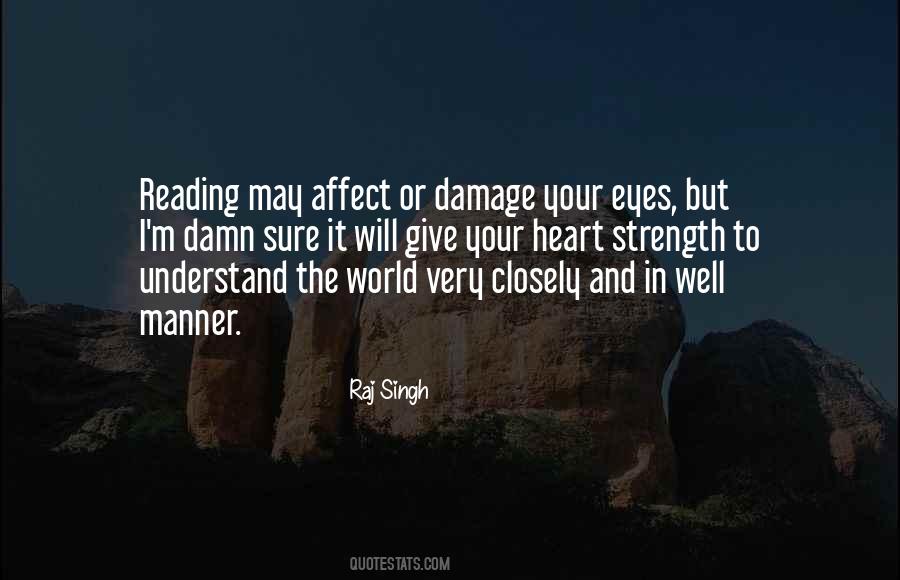 Strength World Quotes #220242