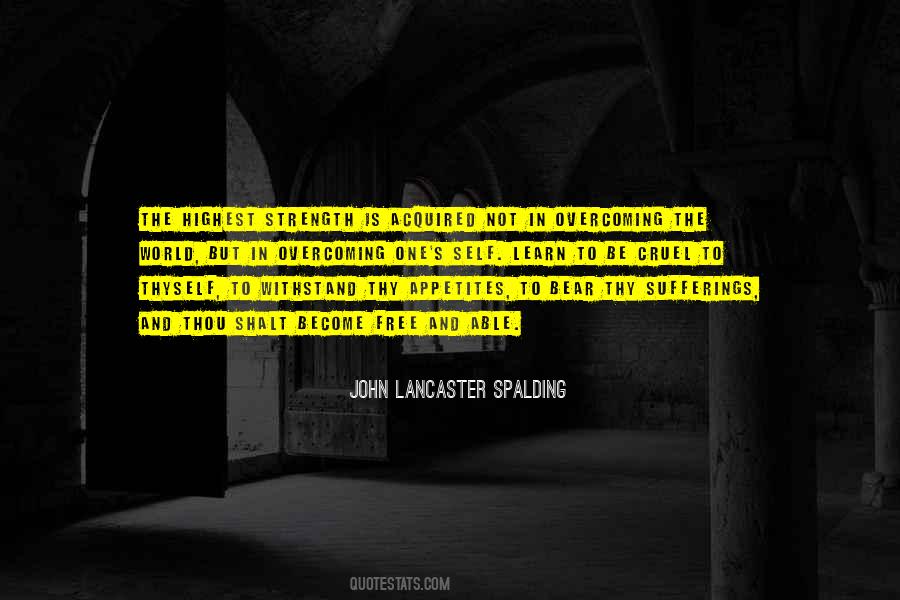 Strength World Quotes #290109