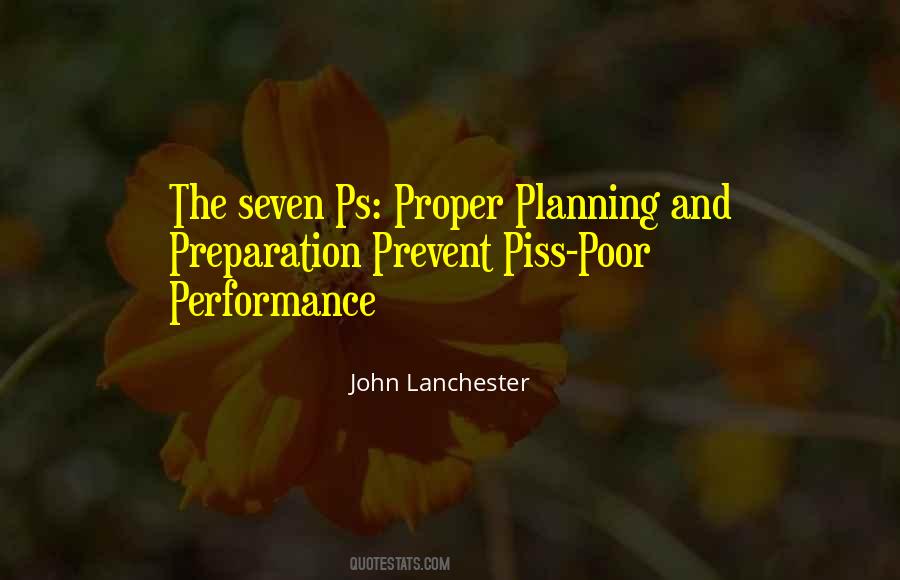 Quotes About Preparation And Planning #1147320