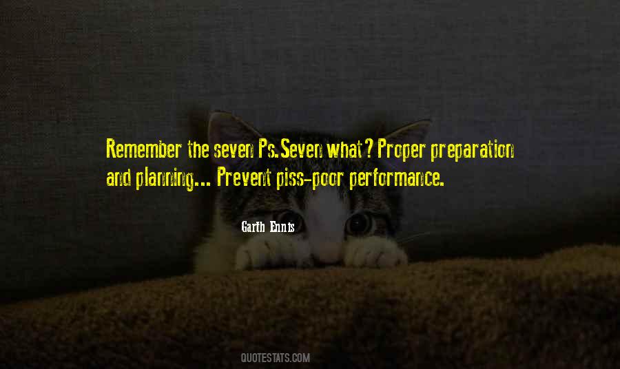 Quotes About Preparation And Planning #1572130