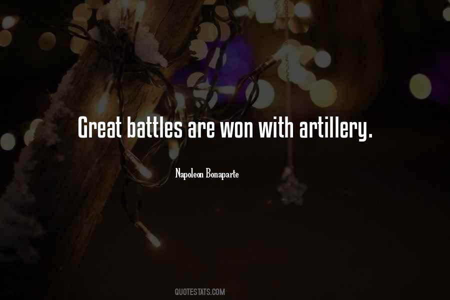 Quotes About Artillery #1232958