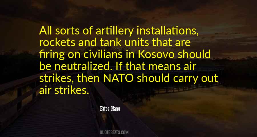 Quotes About Artillery #264271