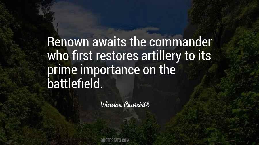 Quotes About Artillery #714568