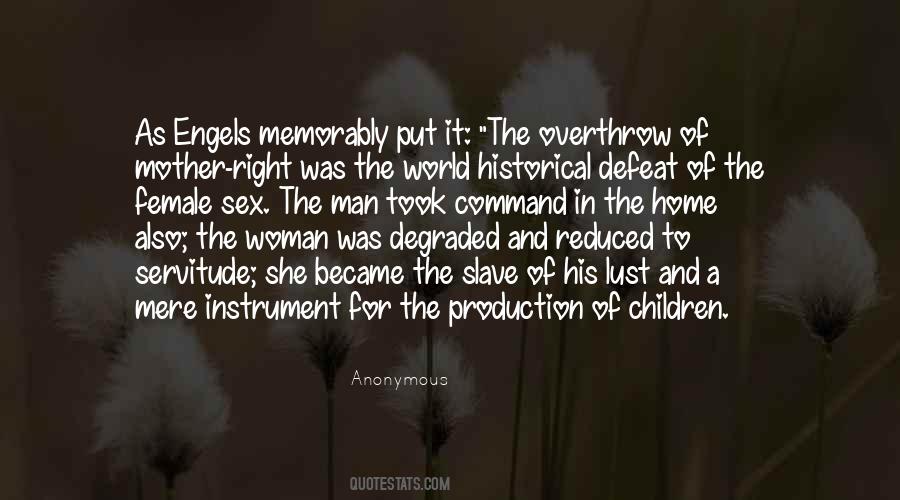 Quotes About Sex Slave #1378440