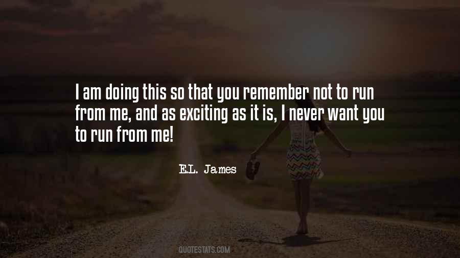 Run Run Run Quotes #57568