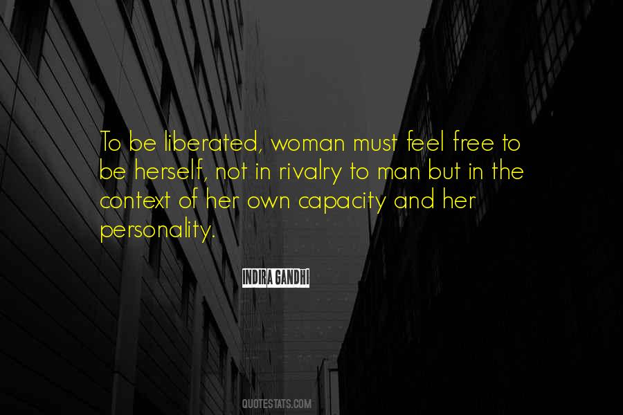 Quotes About Liberated Woman #1418