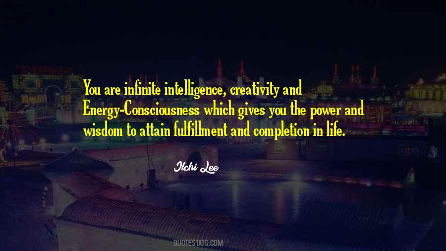 Quotes About Infinite Intelligence #709258