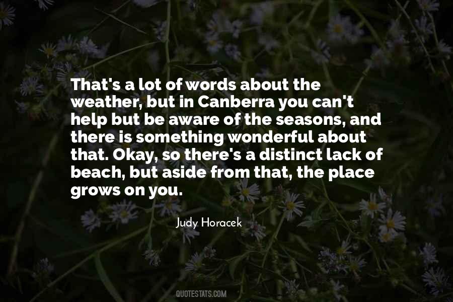 Quotes About Canberra #1407818