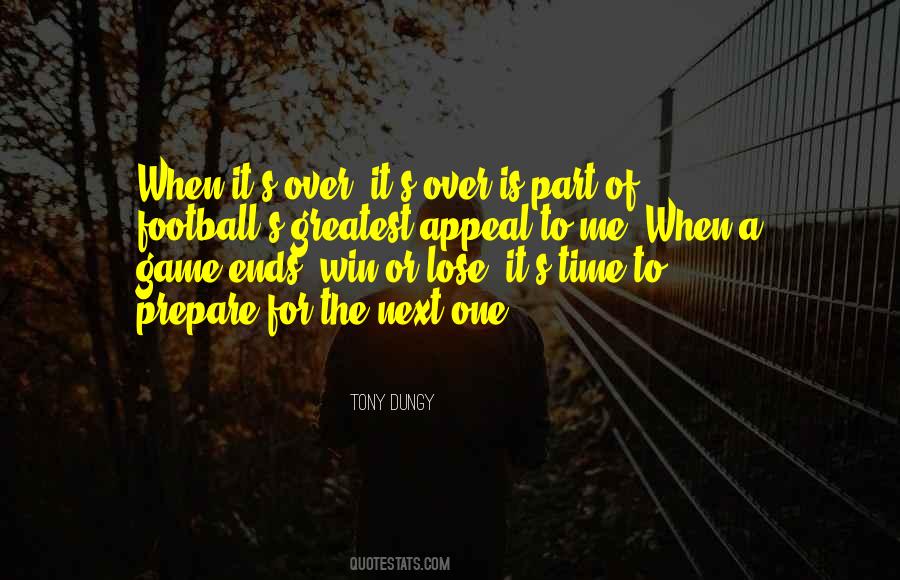 Quotes About When It's Over #1207543