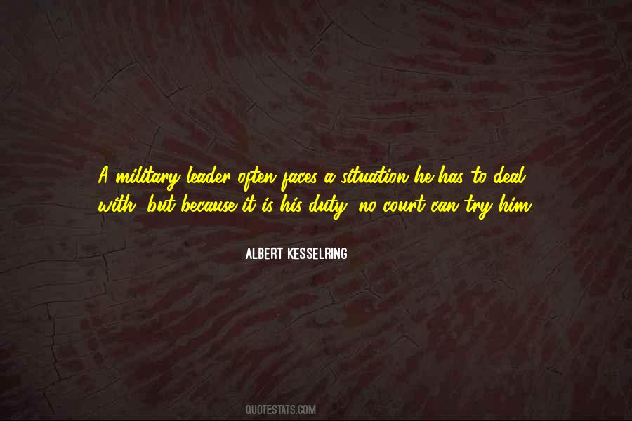 Military Leader Quotes #649893