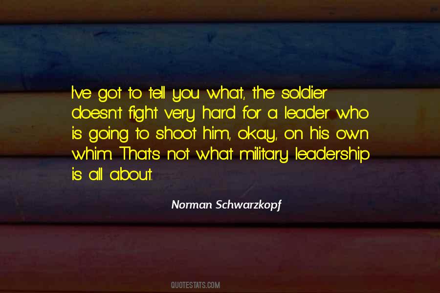 Military Leader Quotes #664373