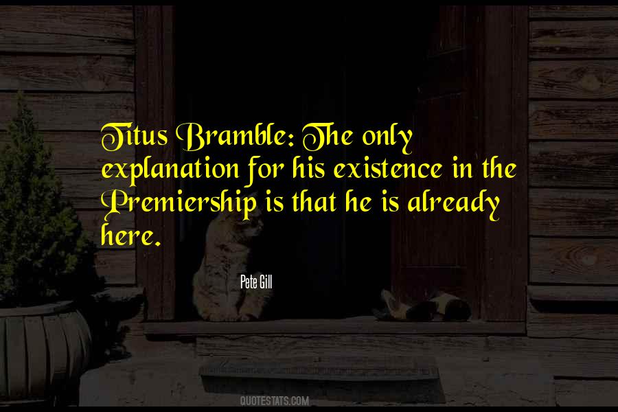 Premiership Football Quotes #1866476